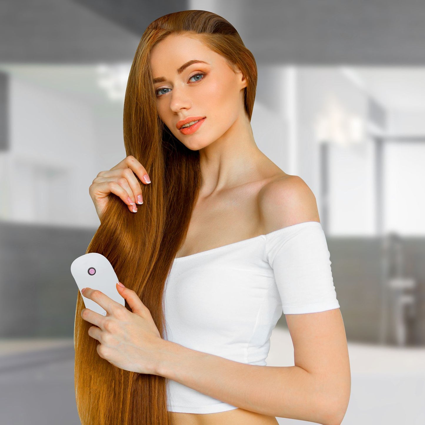 Vibrating ionic hairbrush / Vibrerende ionische haarborstel