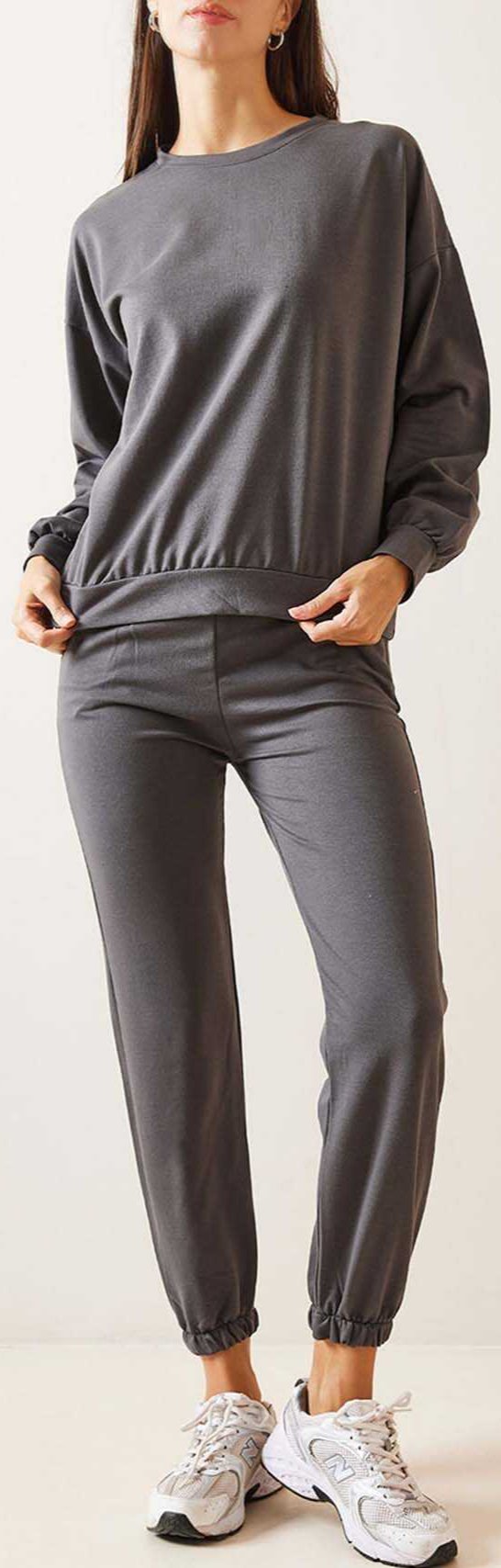 Grey Loungewear Suit