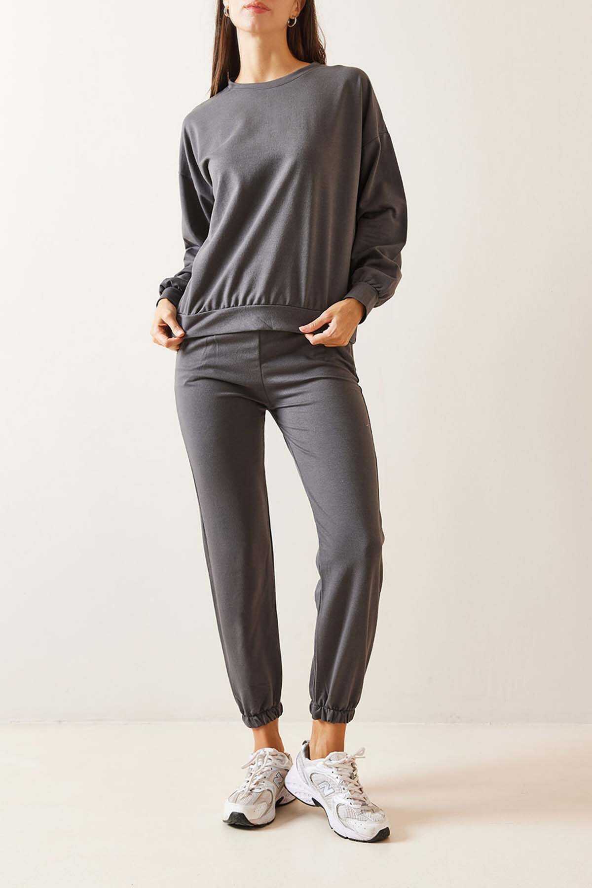Grey Loungewear Suit