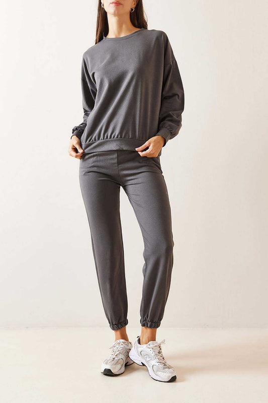 Grey Loungewear Suit