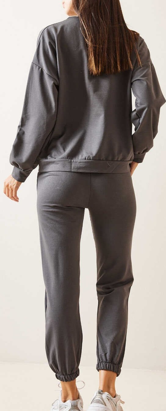Grey Loungewear Suit