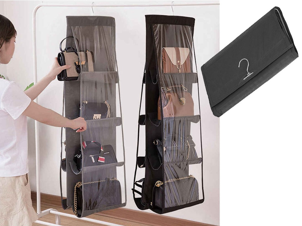 Wardrobe organizer for handbags / Bags hanger / Handtassen organizer