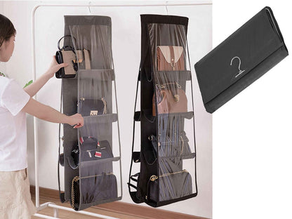 Wardrobe organizer for handbags / Bags hanger / Handtassen organizer