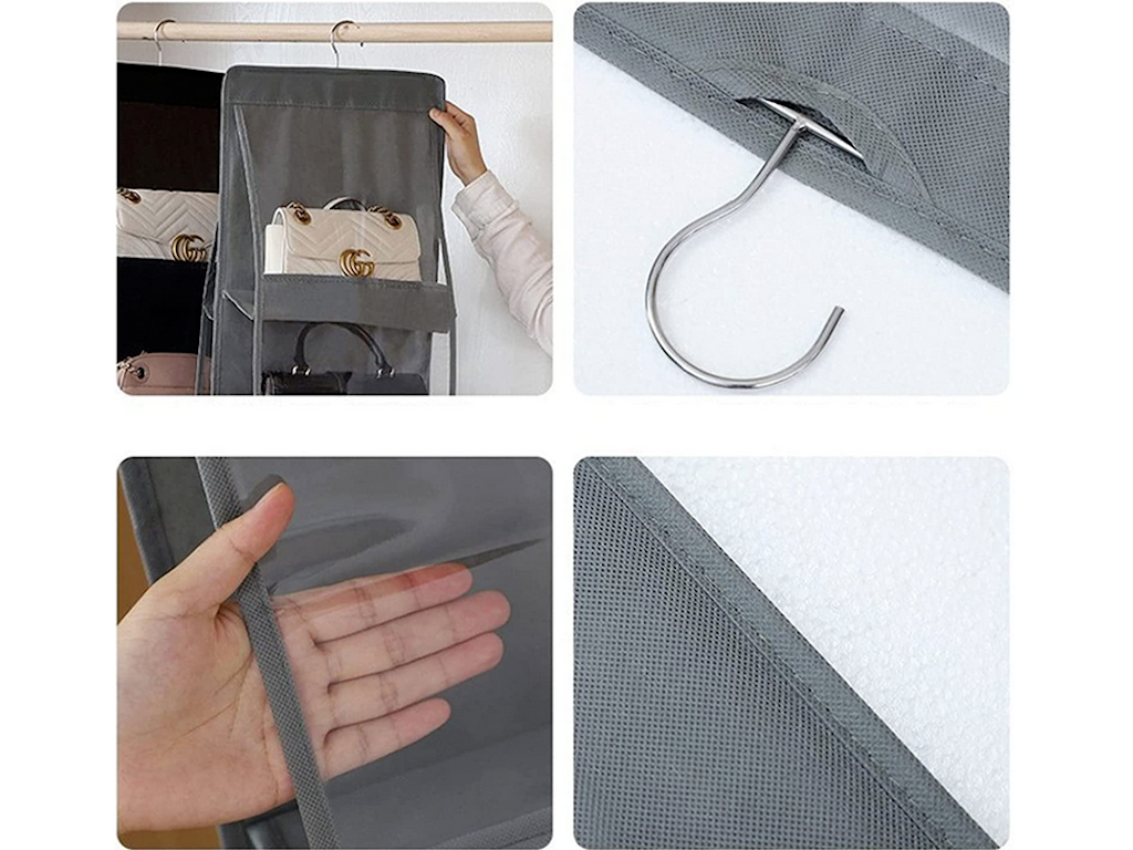 Wardrobe organizer for handbags / Bags hanger / Handtassen organizer
