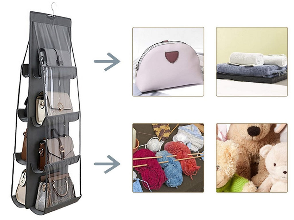 Wardrobe organizer for handbags / Bags hanger / Handtassen organizer