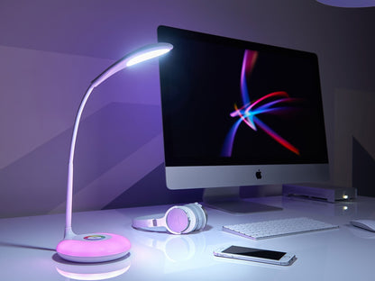 LED desk lamp RGB desk lamp 256 colors / LED Bureaulamp - 256 Kleuren - Buigbaar