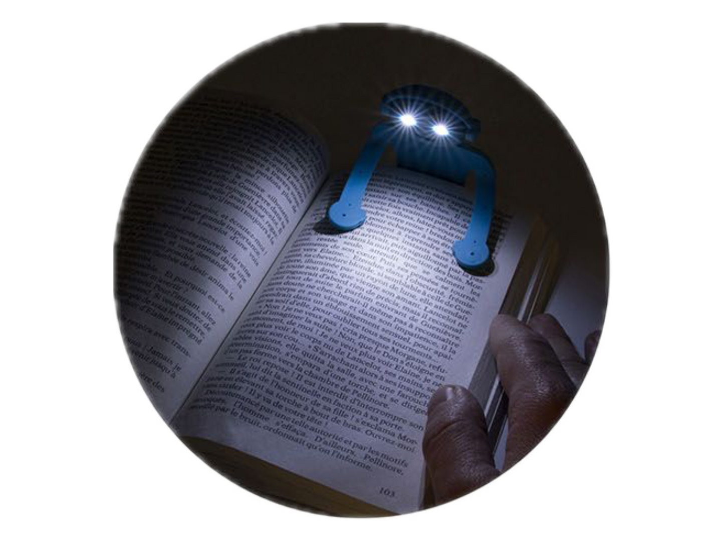 Reading lamp flexible
