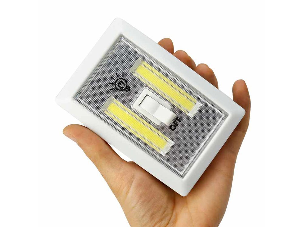 Wireless cob led light with magnet switch / LED WANDLAMP COB DRAAGBAAR DRAADLOOS