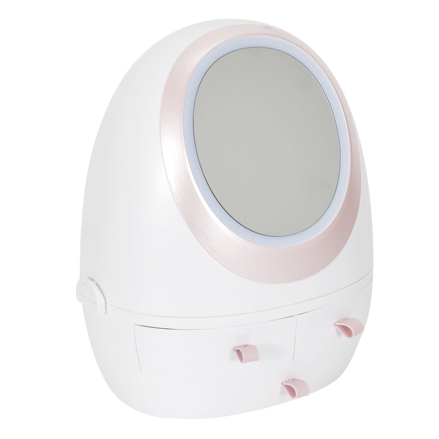 Make-up Organizer, Beauty Organizer, Cosmetics Organizer incl. LED Mirror / Make - Up - Spiegel